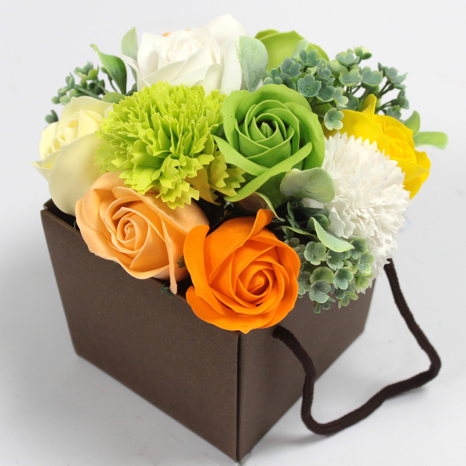 Soap Flower Bouquet - Spring Flowers Gift Bag - Ultrabee