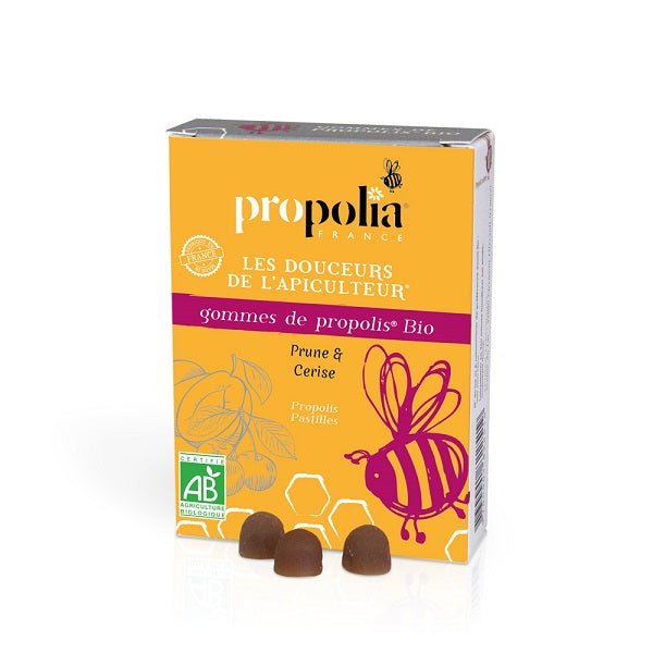 Soft Propolis Pastilles Plum & Cherry (50) - Ultrabee