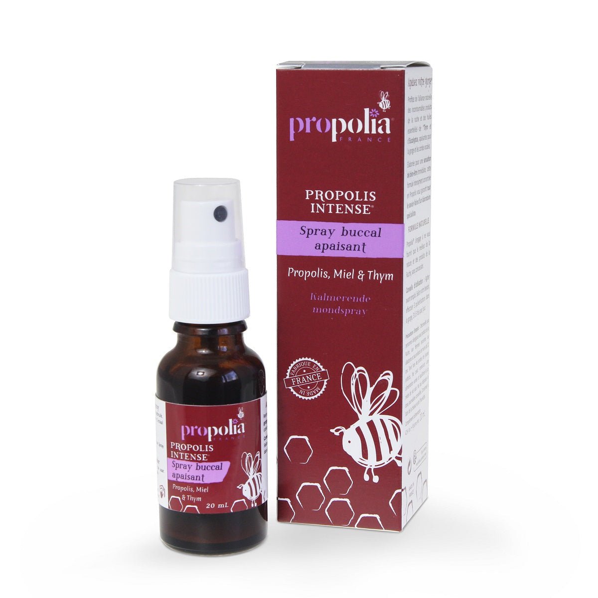 Soothing Propolis Thyme Oral Spray 20ml - Ultrabee