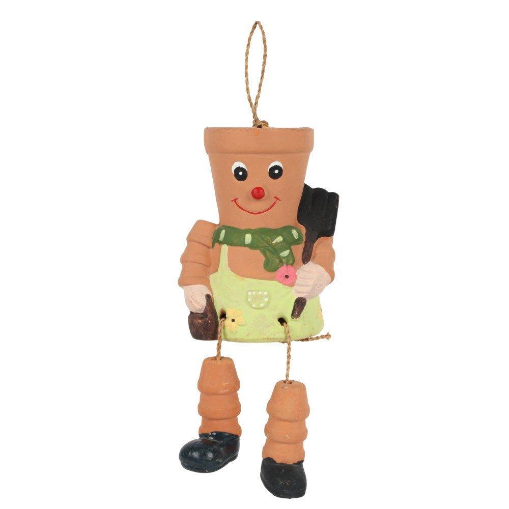 Terracotta Pot Man and Planter - Ultrabee
